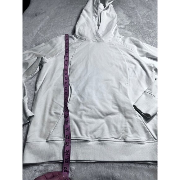 Lululemon white hooded pullover women size 10 - Picture 7 of 7
